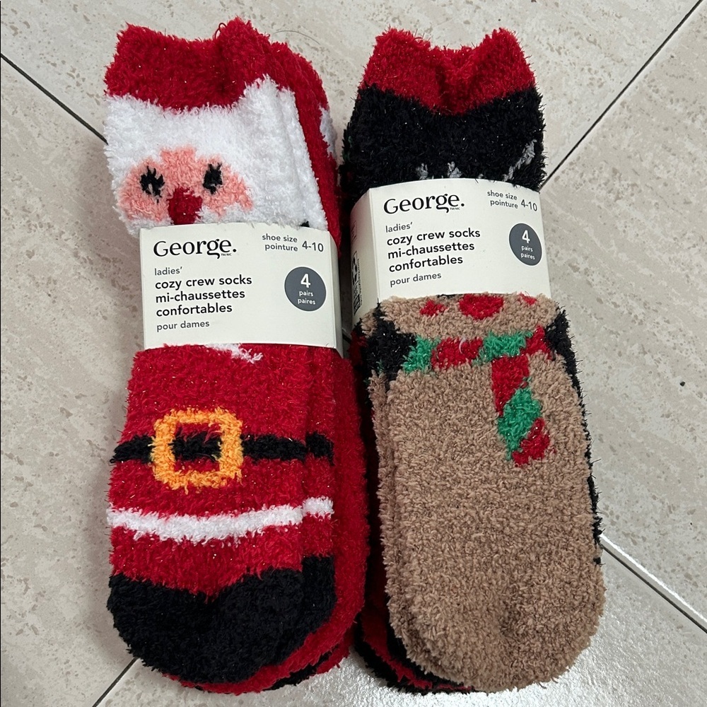 NEW 14 pairs Christmas Festive Socks for women 4-10